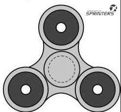Classic Fidget Spinner - High Speed Bearings 2