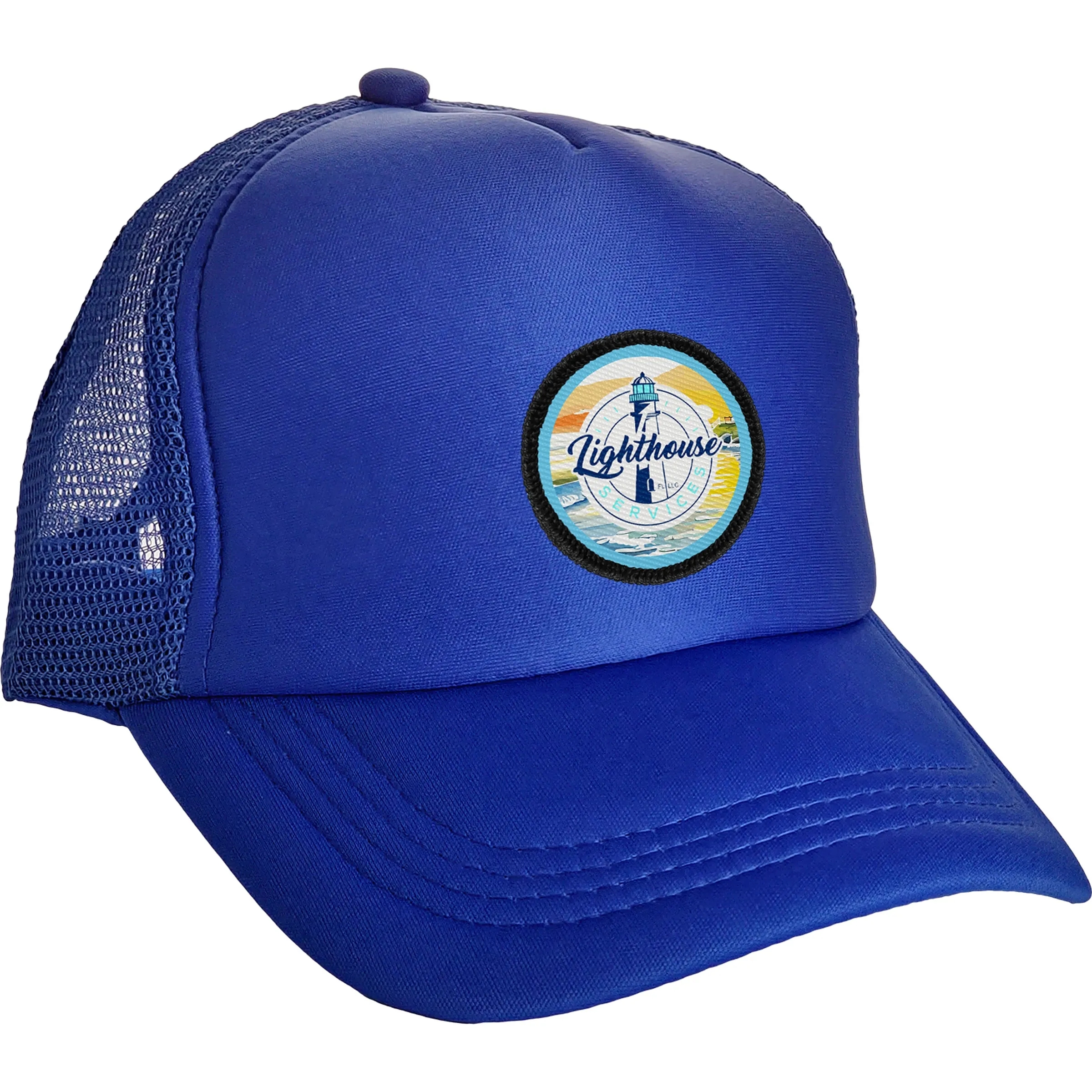 Colorful Foam Embroidered Emblem Trucker Hat 9