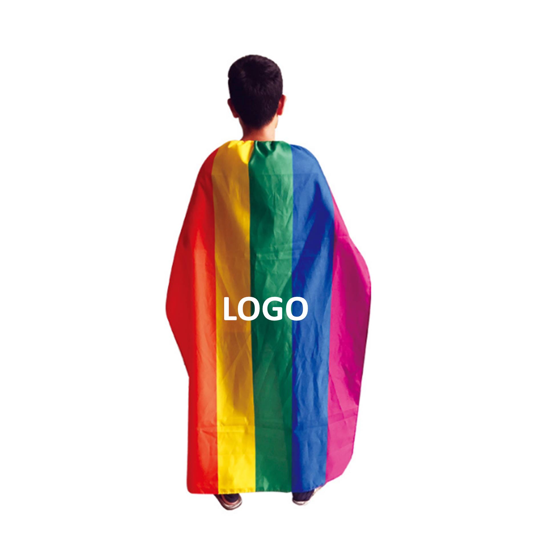 LGBT Gay Pride Rainbow Cape 2