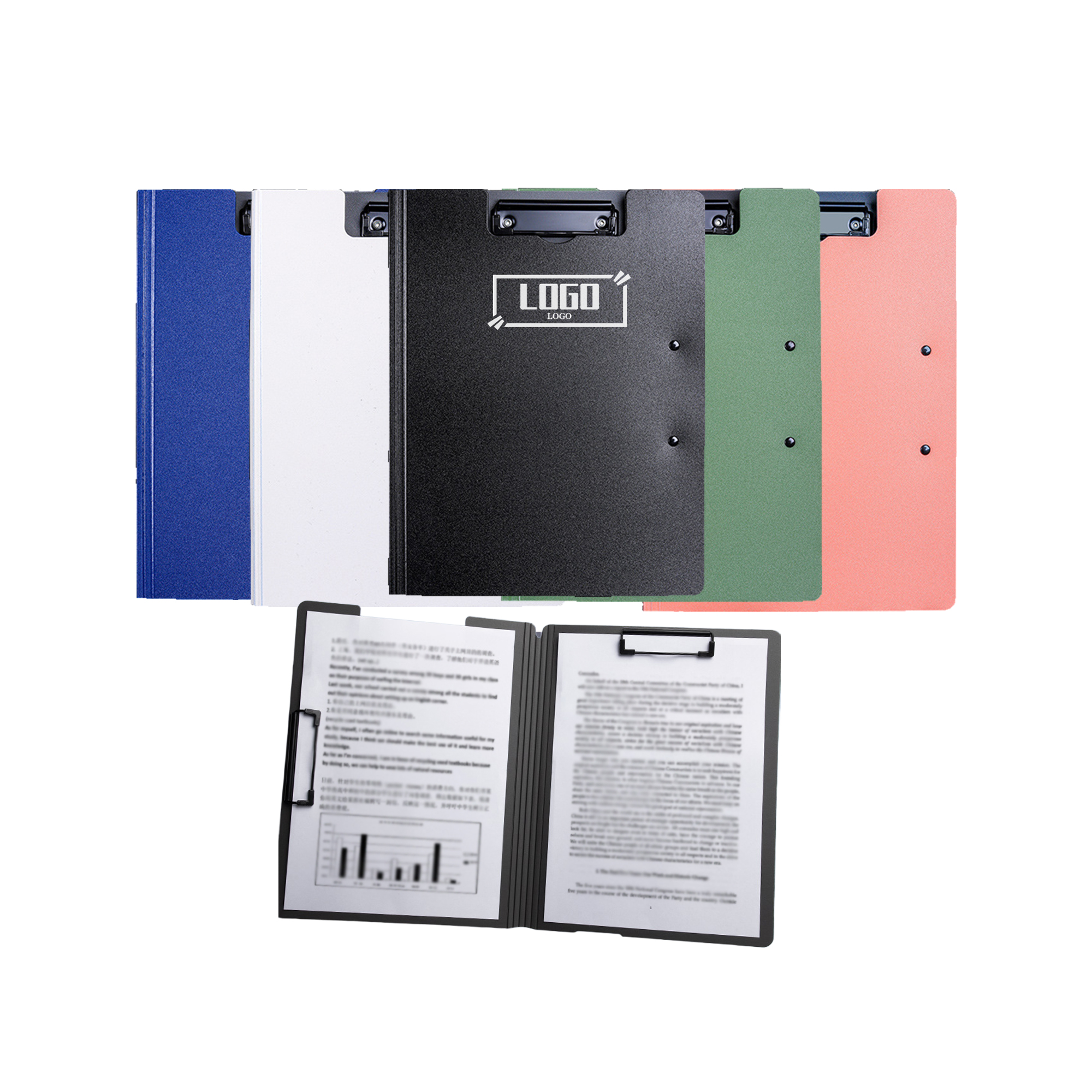 Double Clip Folding Folder 1