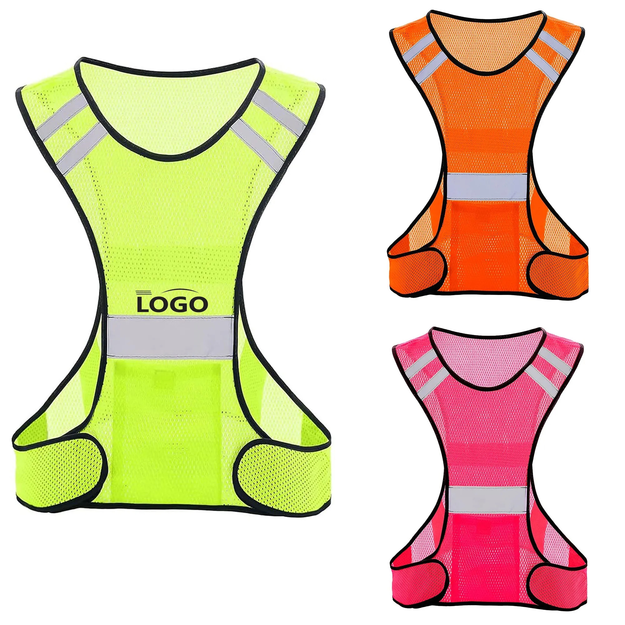 High Visibility Adjustable Safety Vest 5