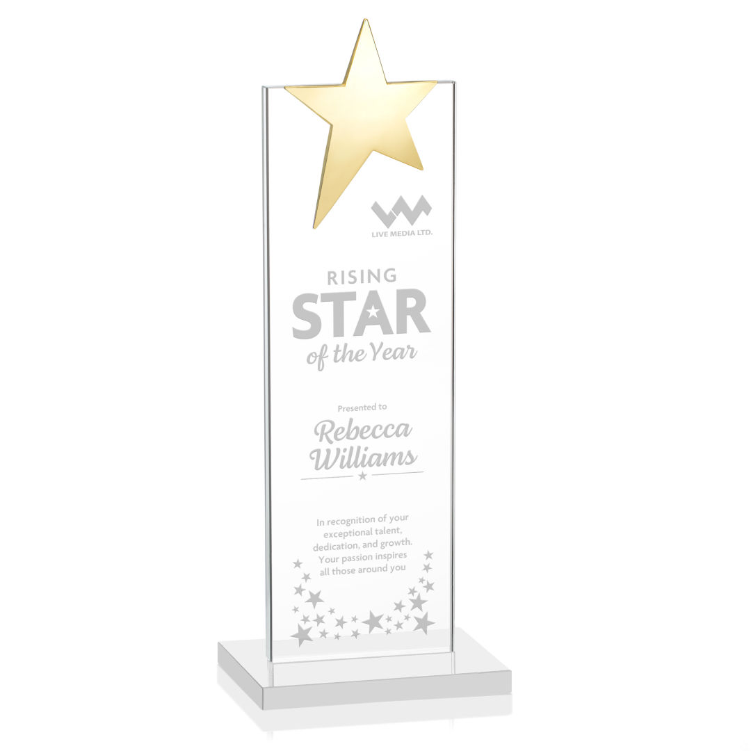 Bryanston Gold Star Award - White 9