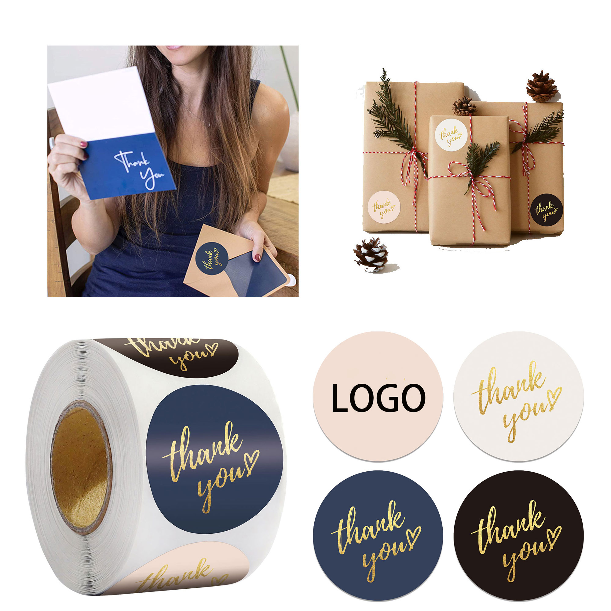 Color Hot Stamping Sticker Roll 2