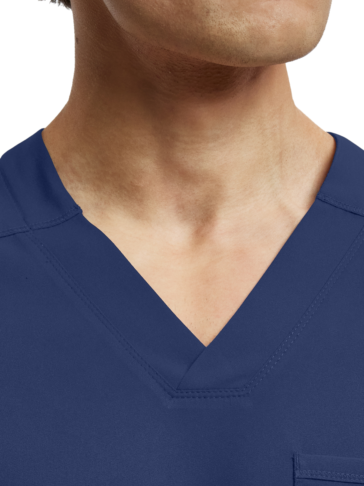 White Cross - VIBE - Men's Two-Pocket Tuck-In V-Neckline Top 7