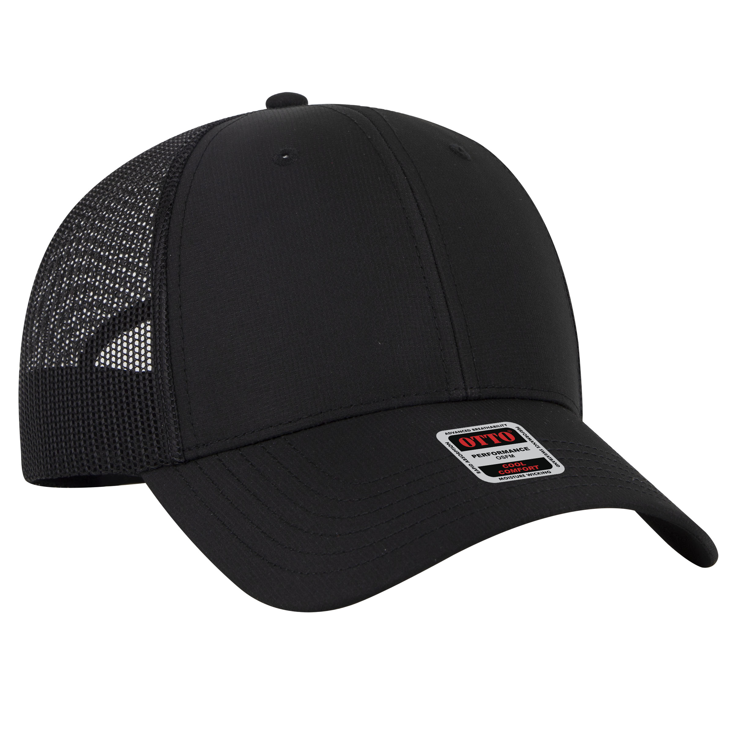 OTTO CAP® 6 Panel Low Profile Mesh Back Trucker Hat 8