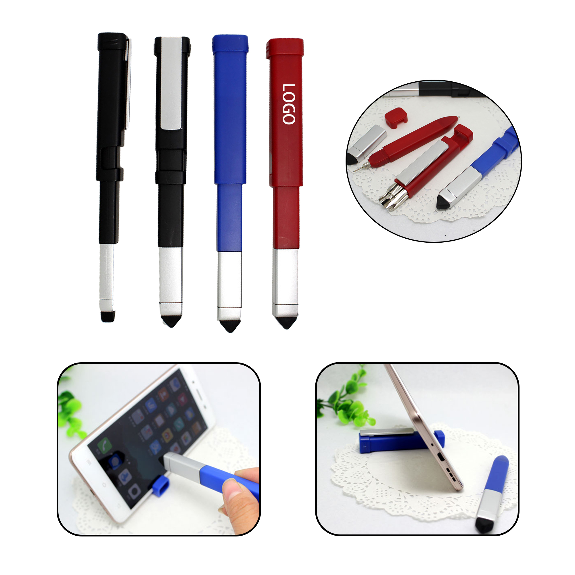 MOQ:100pcs Custom Logo Pen Set 3