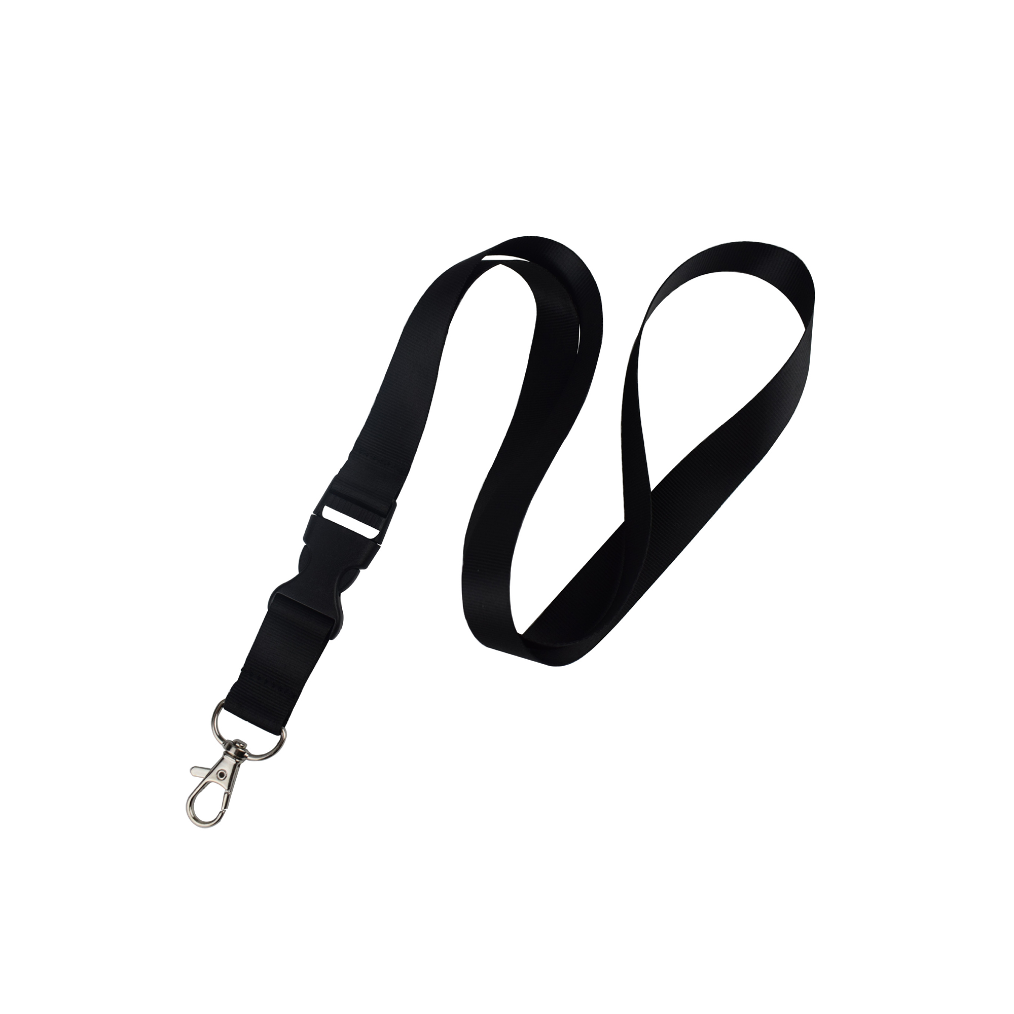 3/4" Custom Polyester Detachable Buckle Lanyard 12