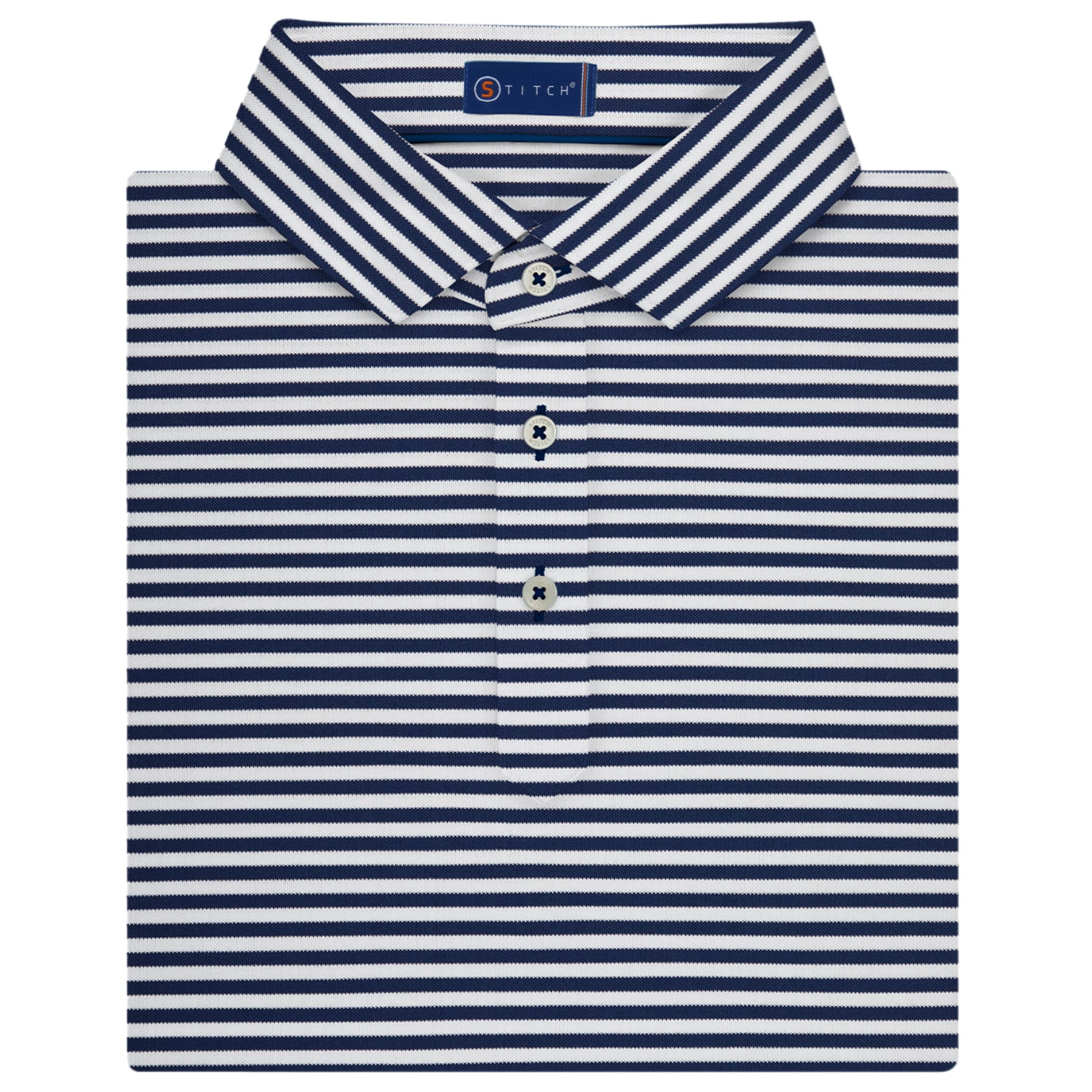 STITCH® Club Stripe Polo Shirt - Men's 67