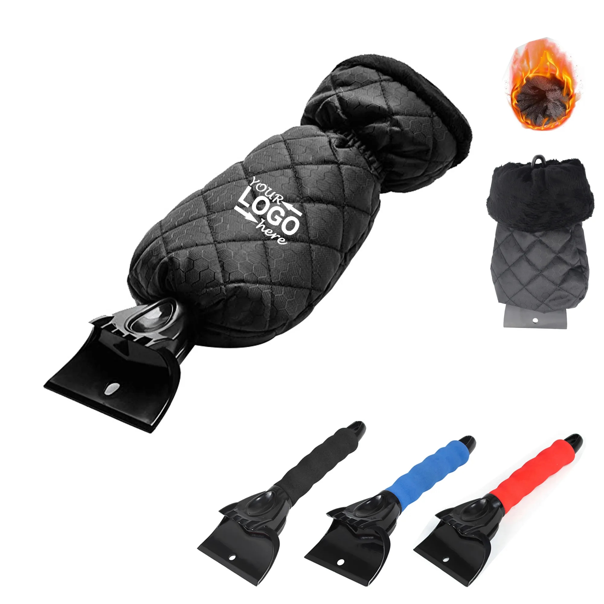 Car Snow Shovel Waterproof Warm Glove 2