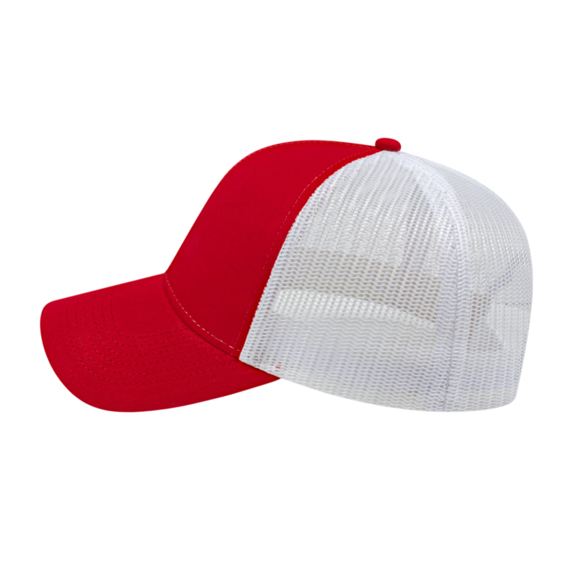 Cap America Two-Tone Trucker Mesh Back Cap 48