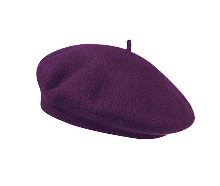 Vintage French Wool Beret 8