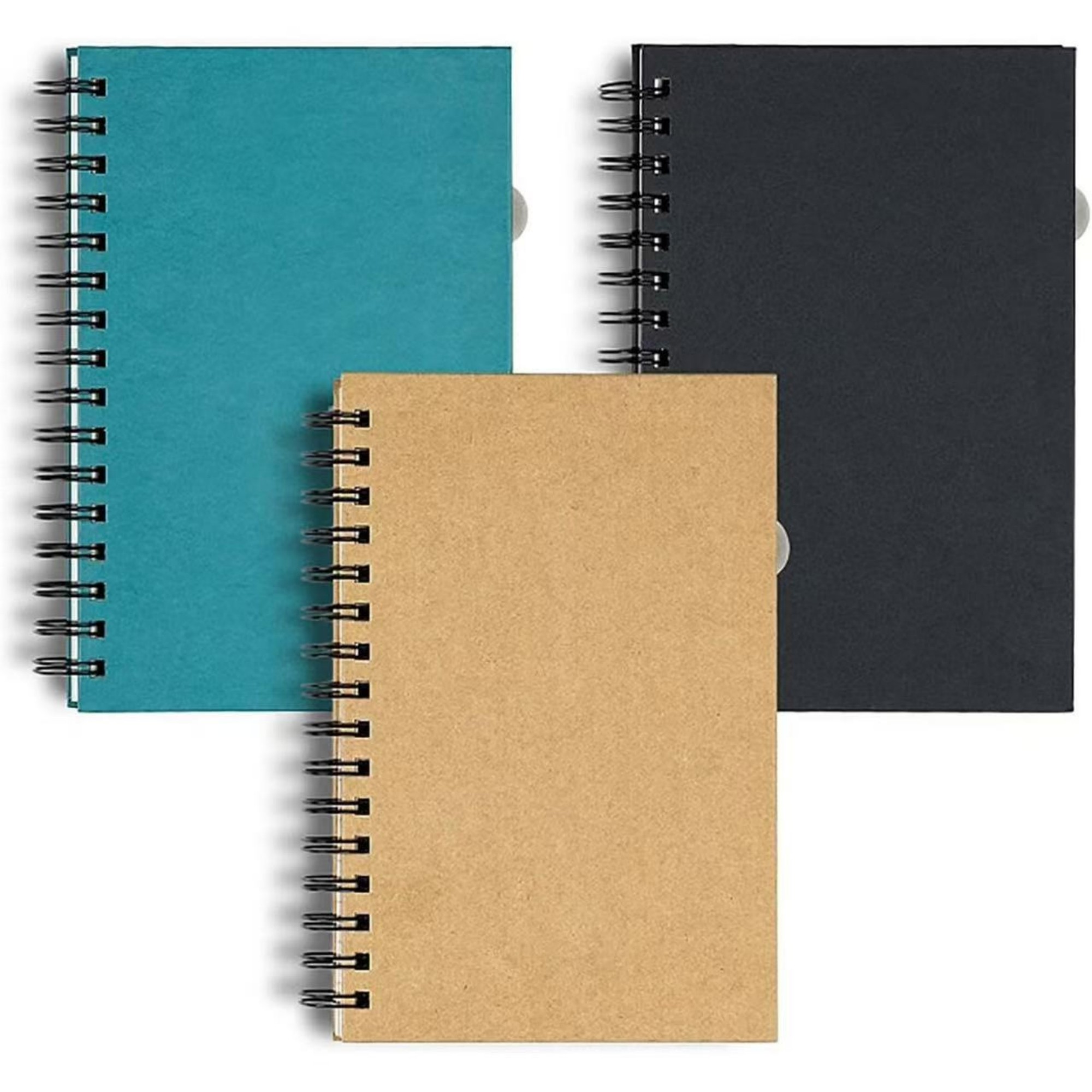 A5 120 Sheets Spiral Ruled Journal Wth Hard Cover 4