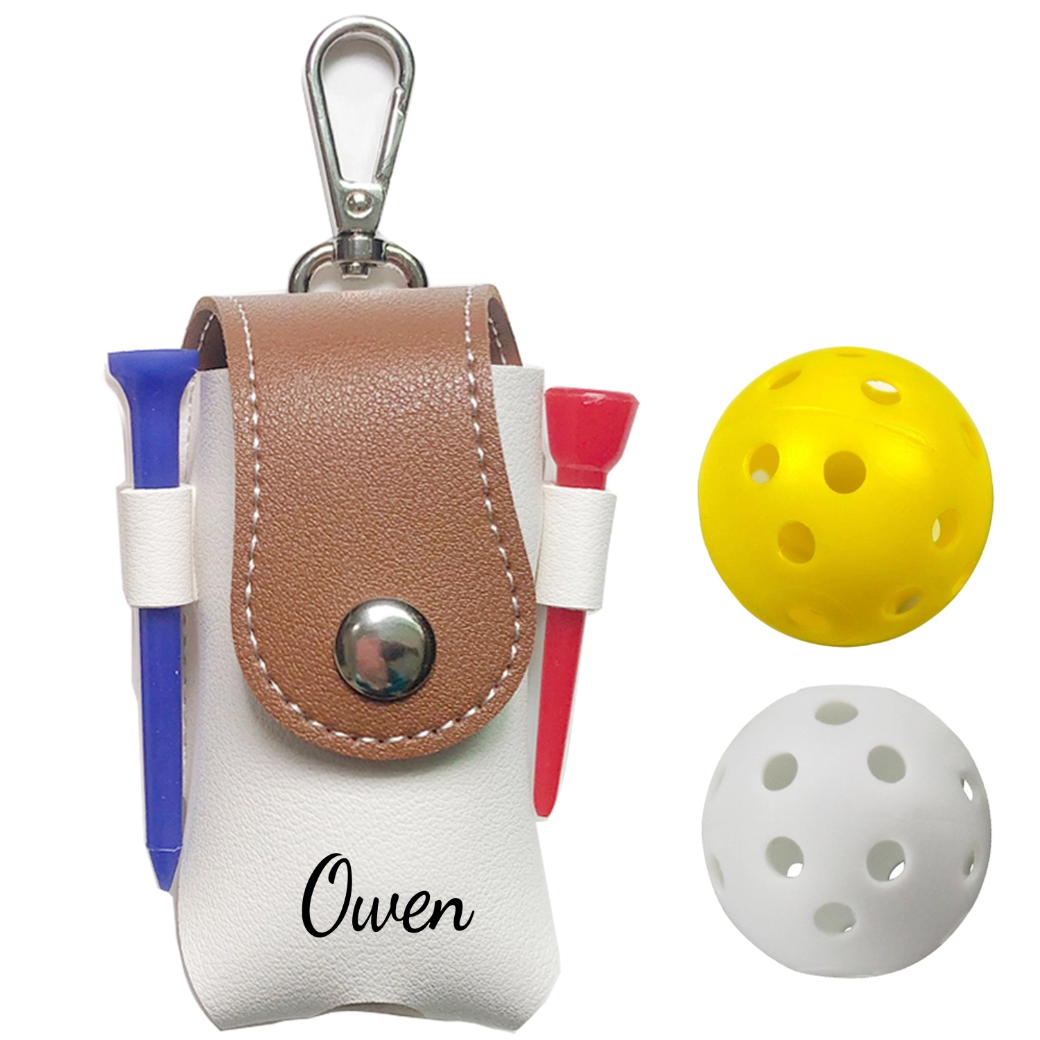 PU Leather Portable Golf Bag 2