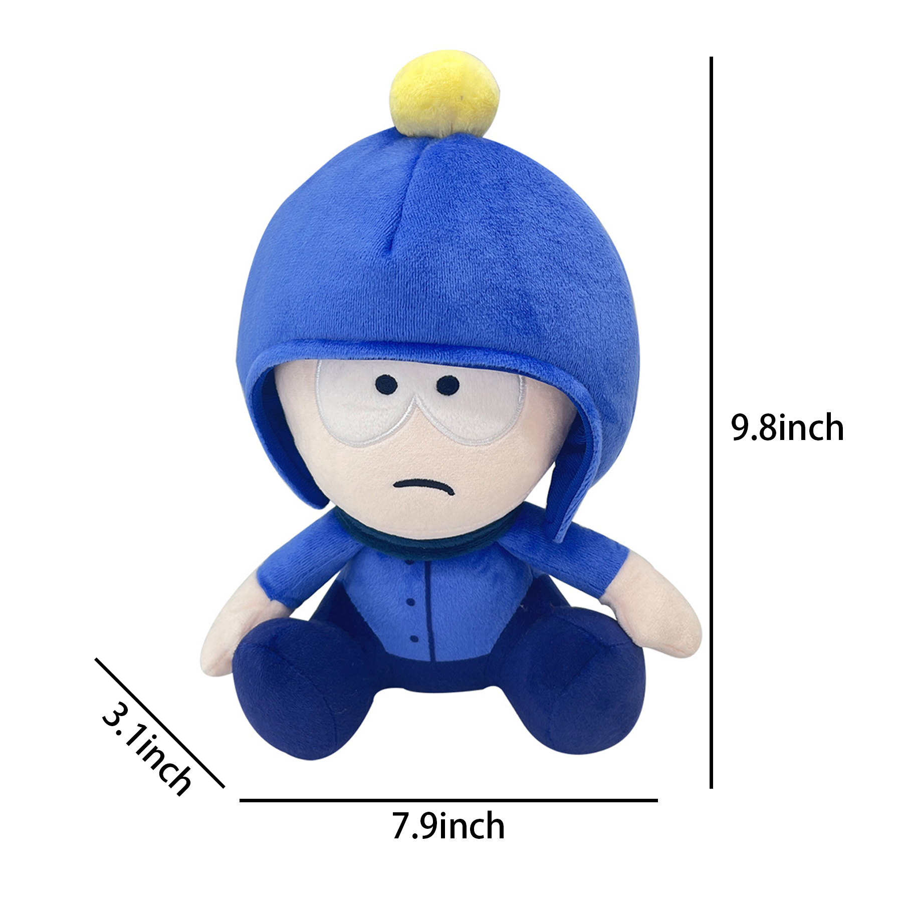 Soft Cotton Anime Cartoon Stuffed Animals Plush Ornaments 6