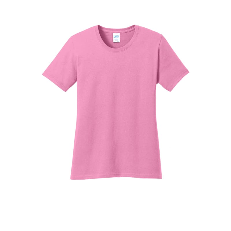 Port & Company Women's Core Cotton Tee. 58