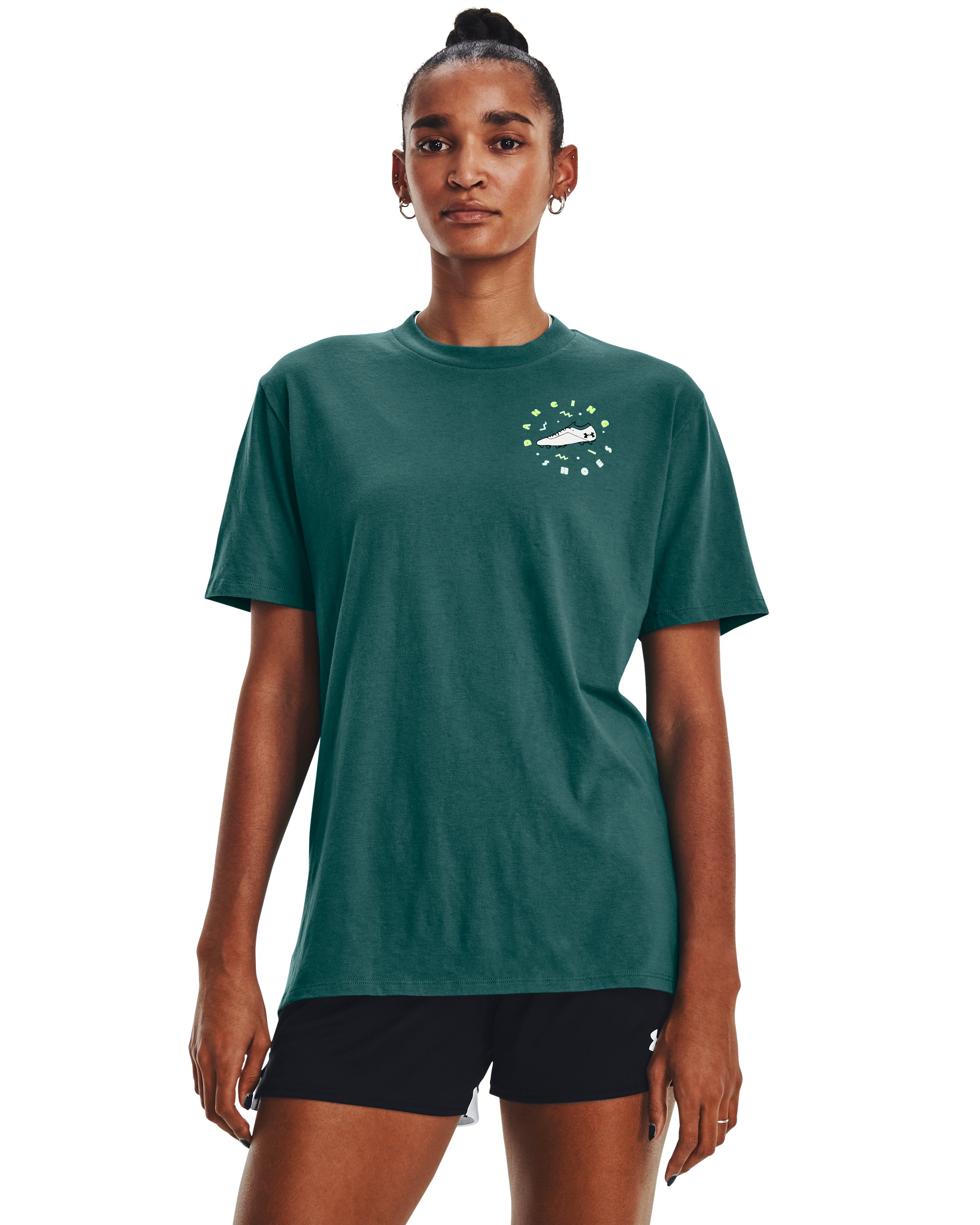 Women's UA Dancing Shoes Short Sleeve 2