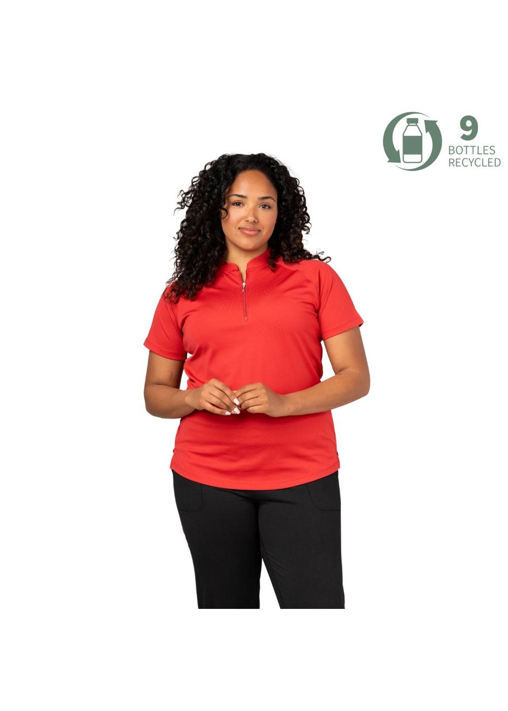 Storm Creek Women's Visionary III Solid Short Sleeve Polo 36
