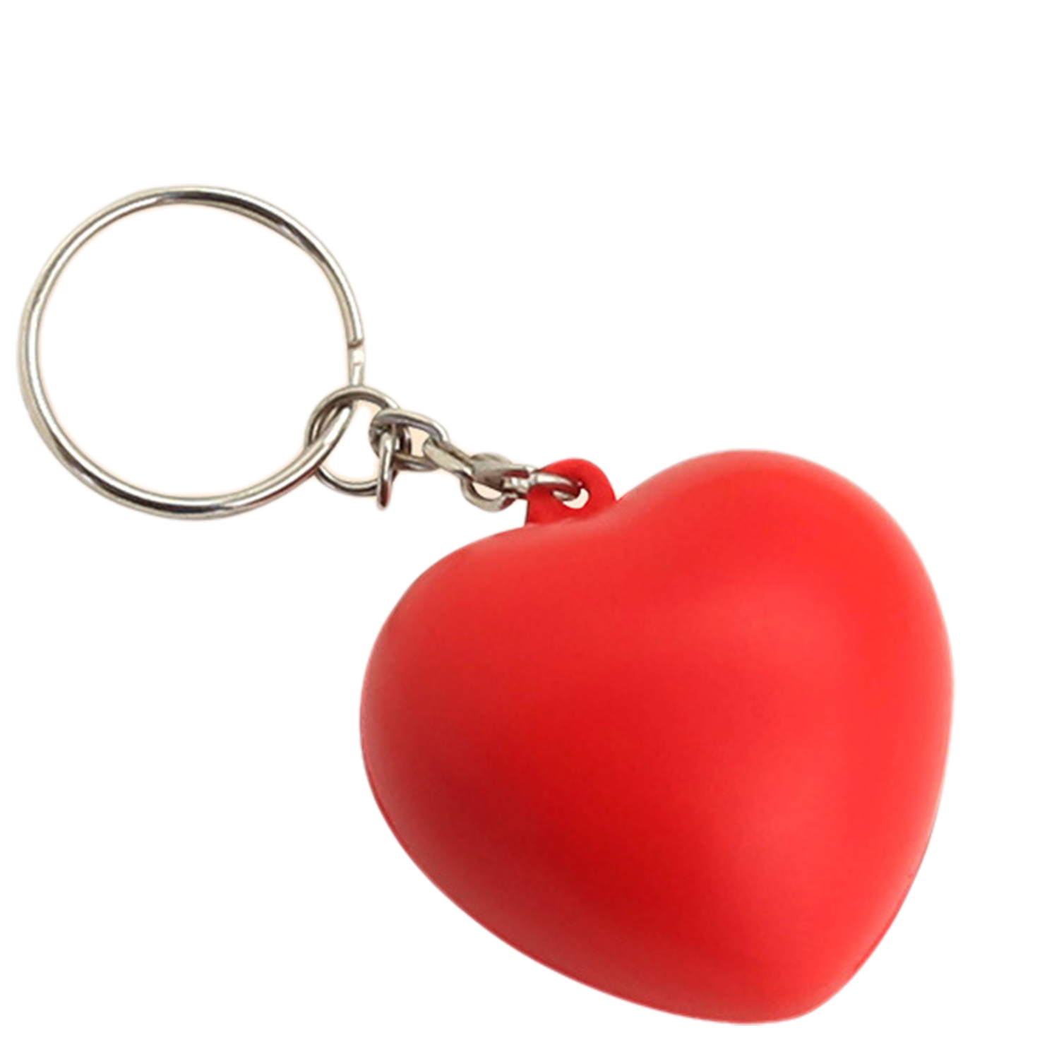 PU Foam Heart Stress Reliever Keychain 2