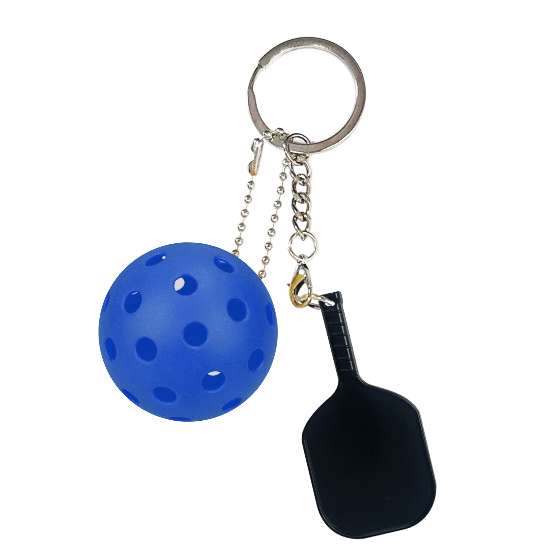 Epoxy Pickleball Paddle /with Ball Keychain 1