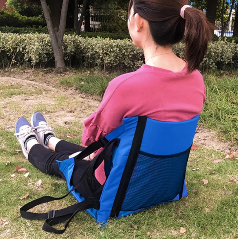 Custom lightweight portable stadium seats with backrest 8