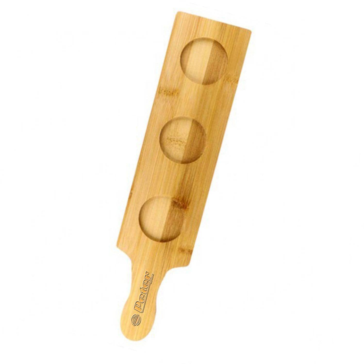 Wood Whiskey Glasses Tray 1