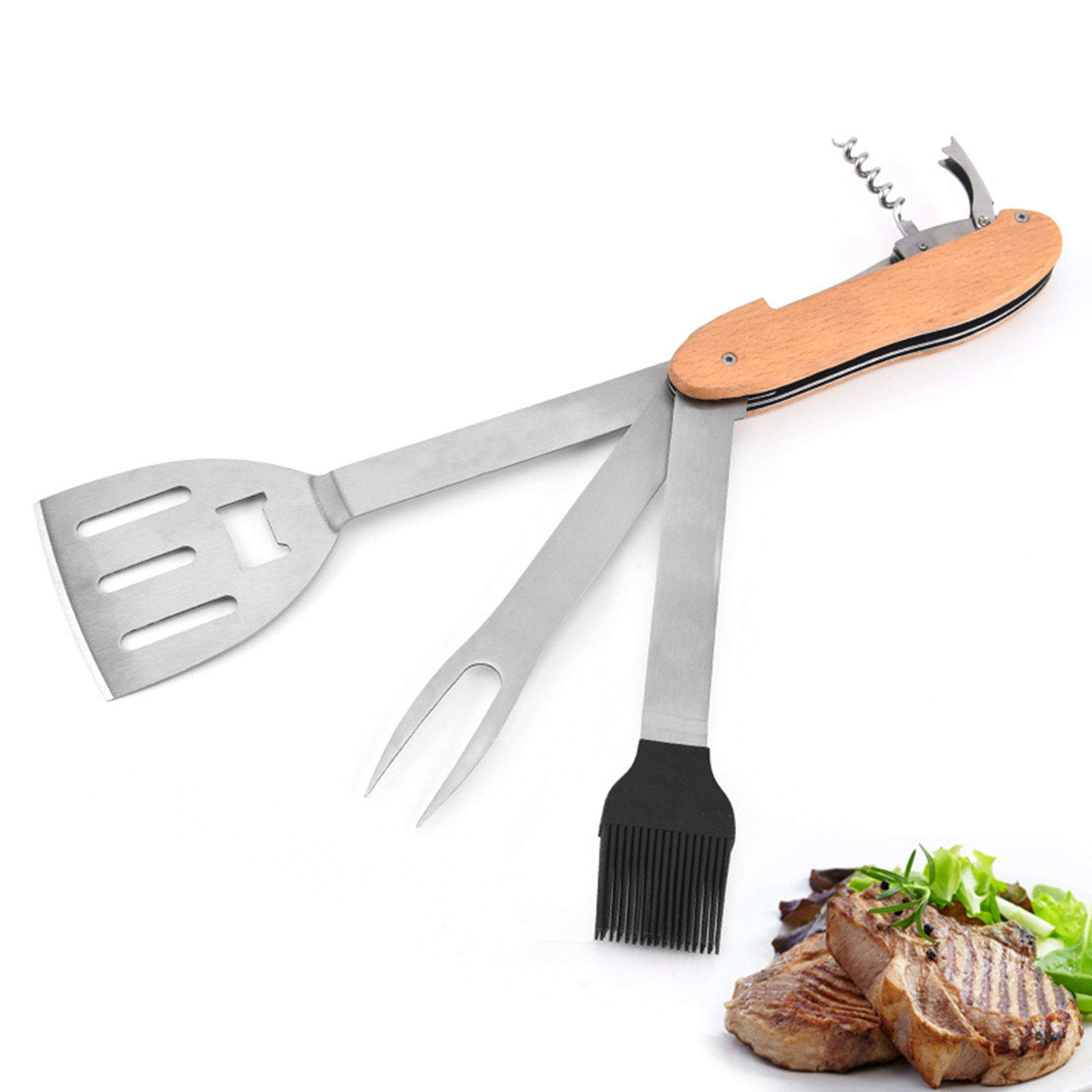 5 In 1 Multi-Purpose Barbecue Tools 2