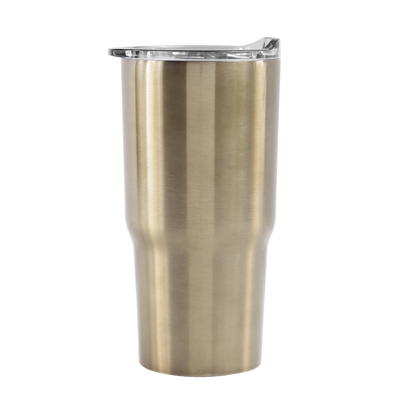 20 Oz. Oceanside Double Wall Stainless Steel Vacuum Tumbler (Gun Metal)