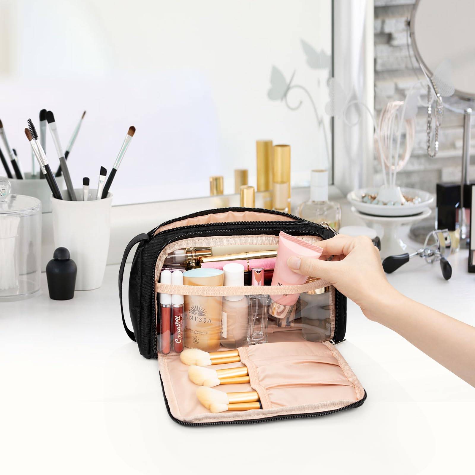 Small Toiletry Pouch Makeup Bag for Travelling 3