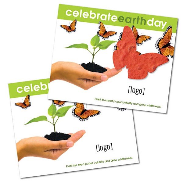 Seed Paper Shape Postcard 5