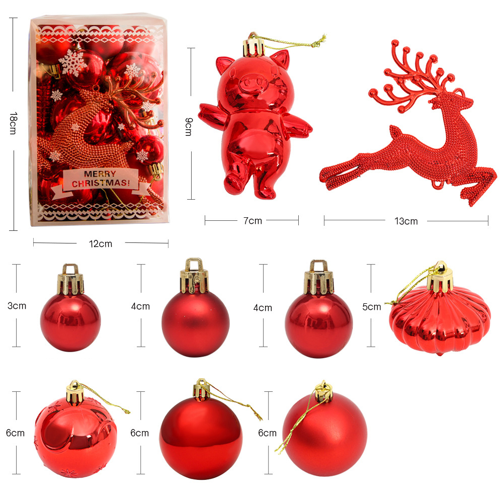 Christmas Tree 30pcs Colored Ball Set 2