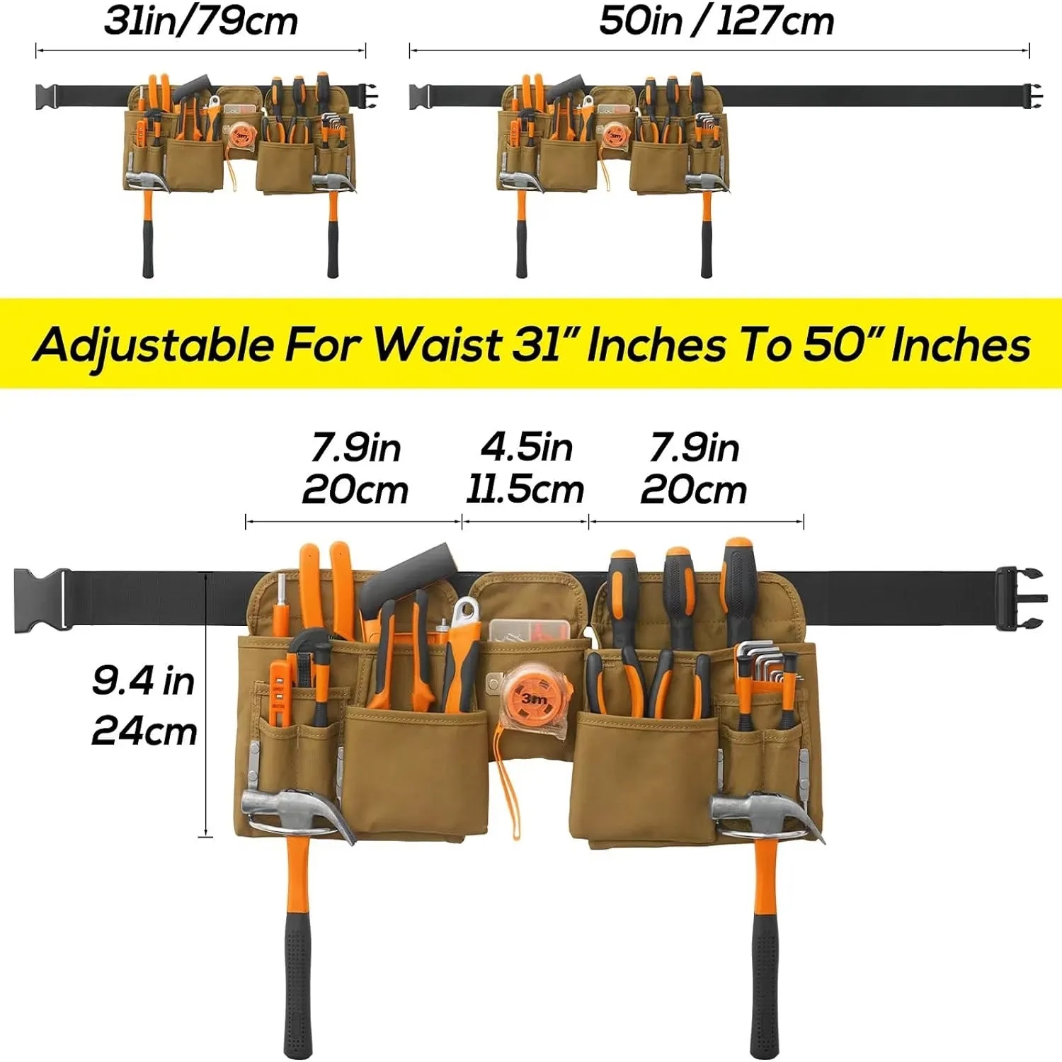 19 Pocket Tool Belts 4