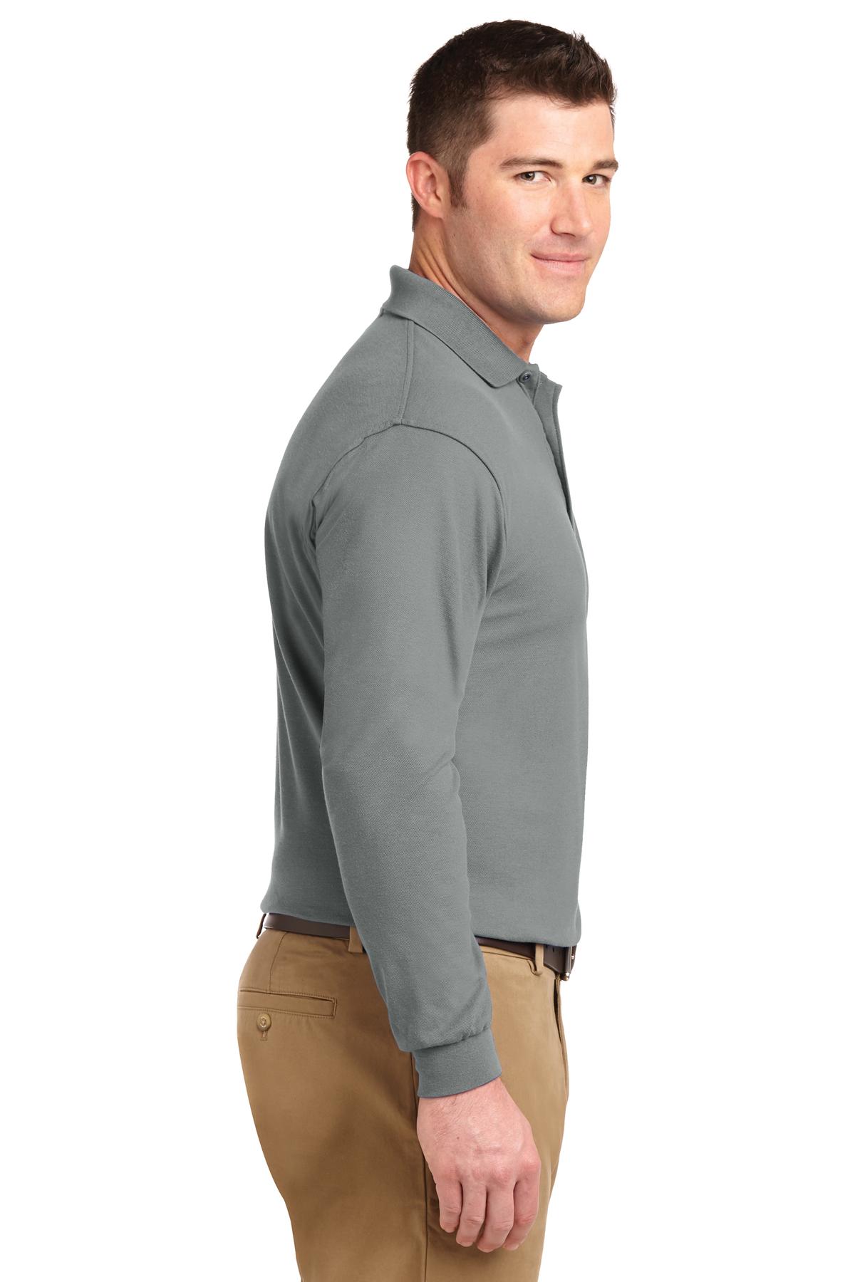 Port Authority Tall Silk Touch Long Sleeve Polo. TLK500LS 29