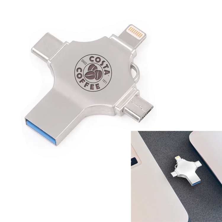 Stockton 4-IN-1 USB Flash drive - 16GB 3