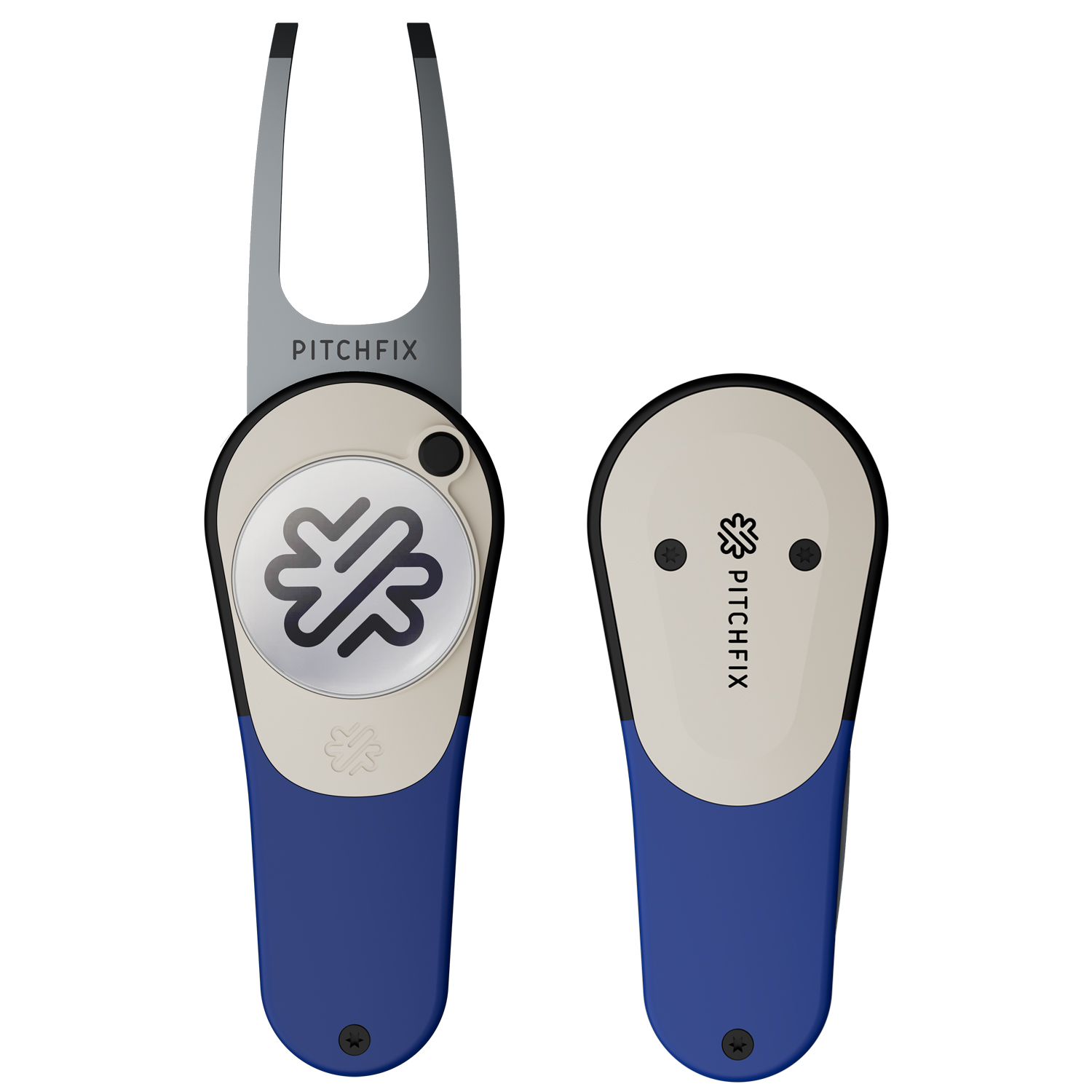 Pitchfix Icon Golf Divot Tool with Removeable Ball Marker 12
