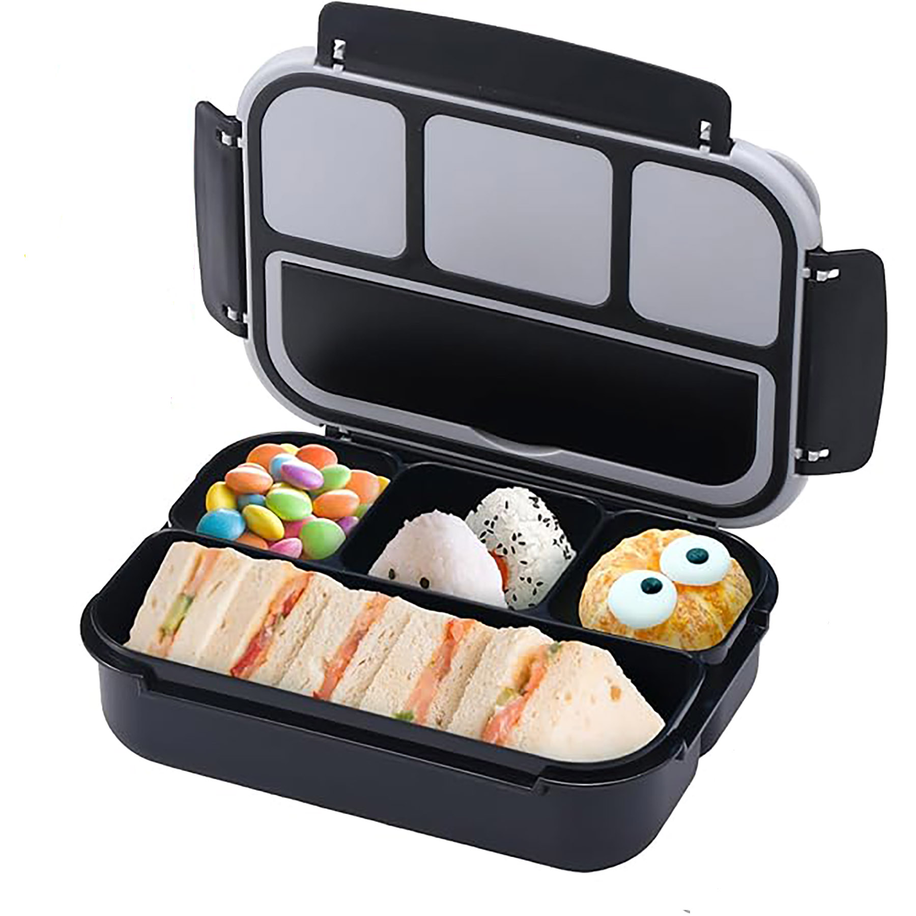 Four Compartments Insulated Lunch Box 2