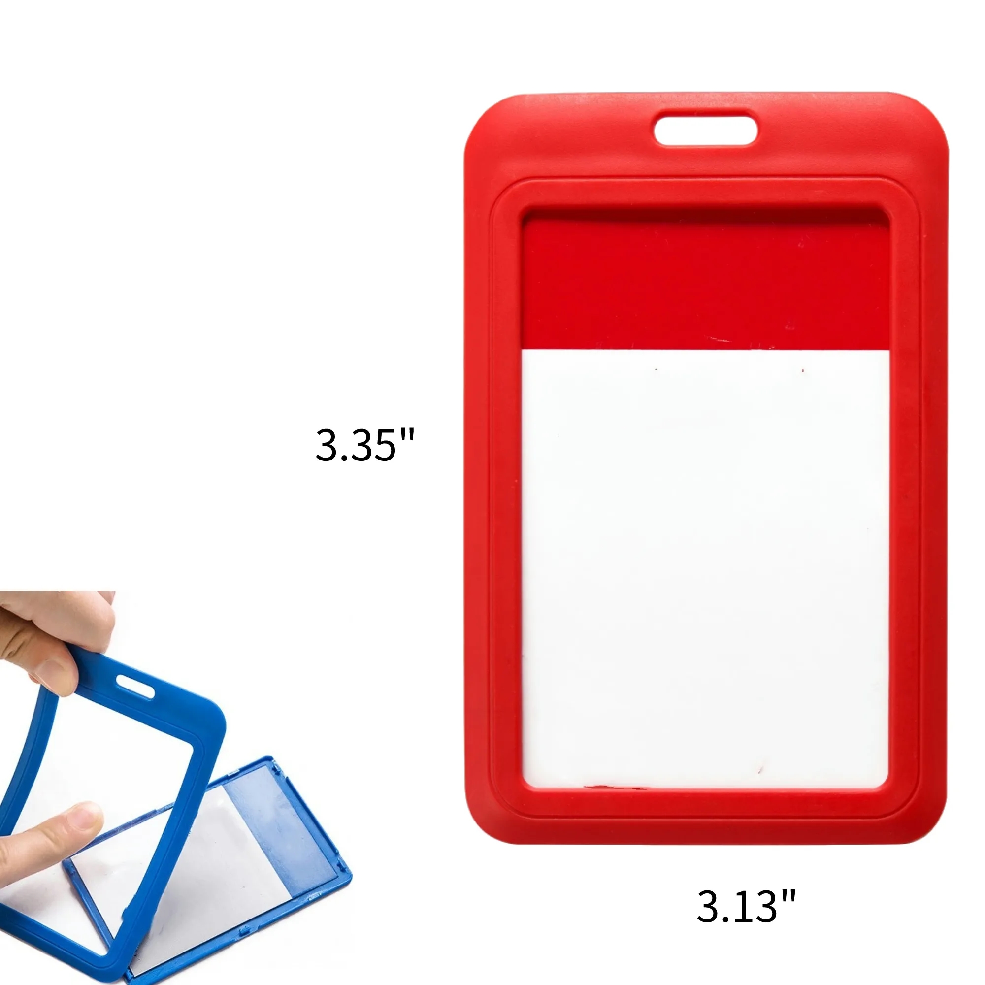 ID Card Badge Holder without Lanyard 5