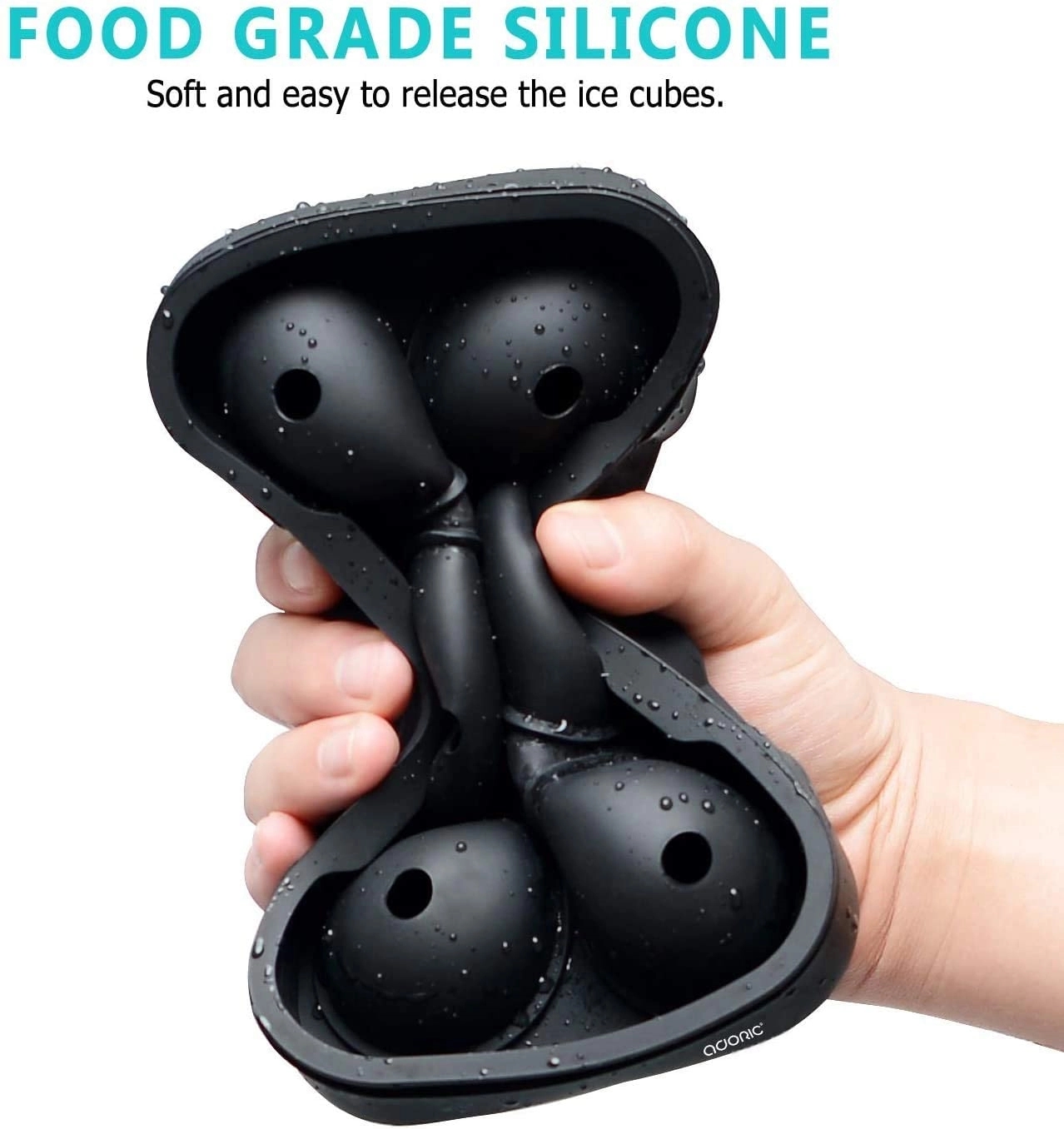 Ice Cube & Ball Trays Silicone 6