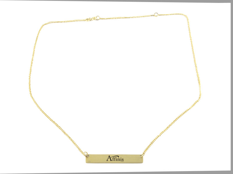 Skinny Bar Necklace