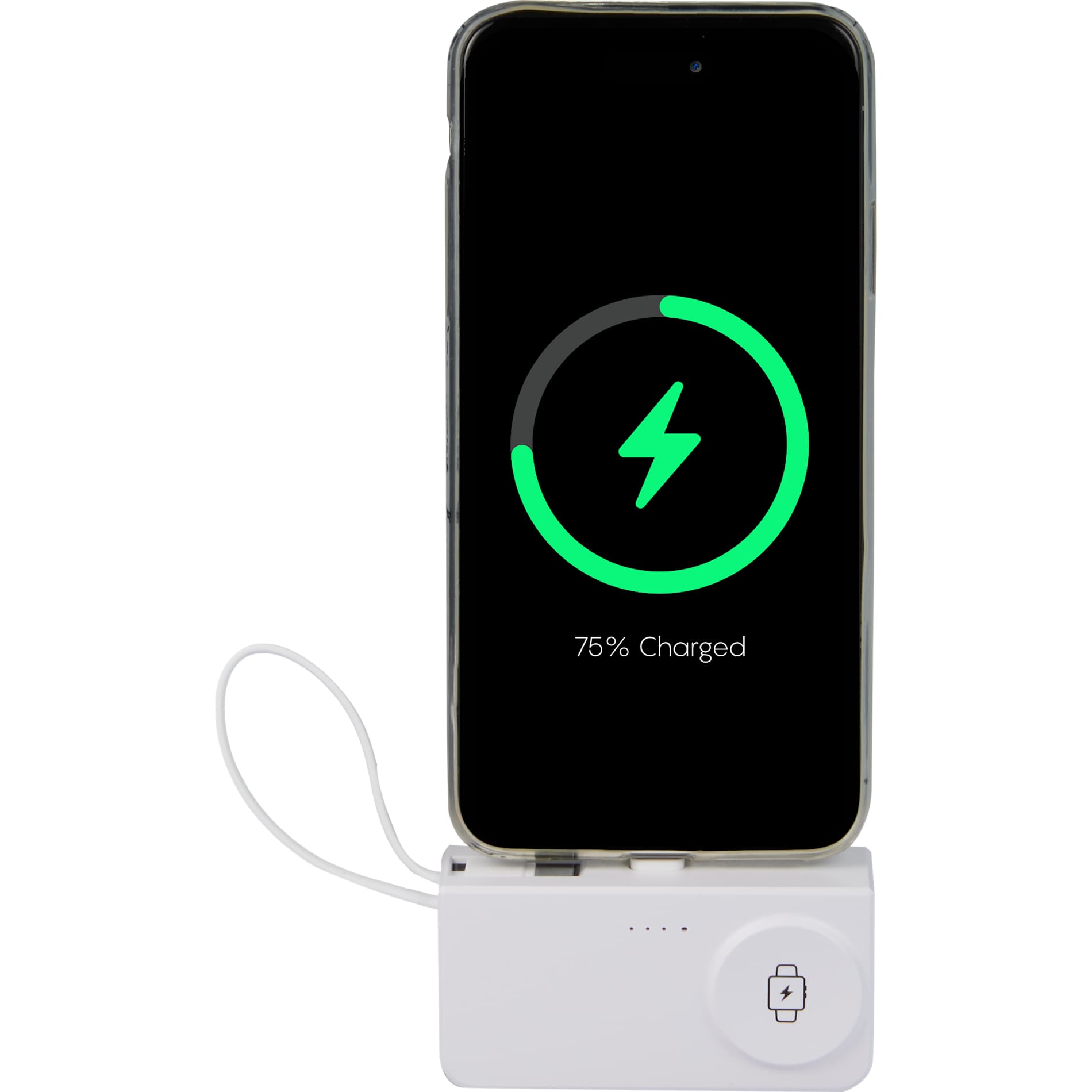 Hue Plus 5000 mAh Power Bank with Watch Charger 29