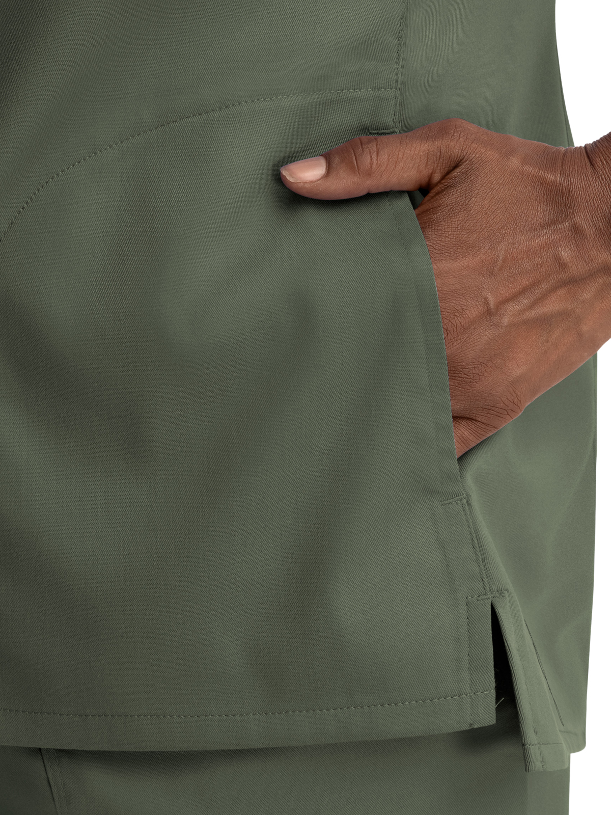Maevn - Matrix - Women's Three-Pocket Notched Crew Neck Top 5