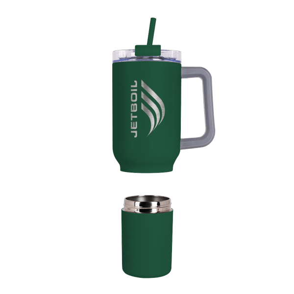 Key West 22 oz SS Travel Mug w/Can Cooler 438