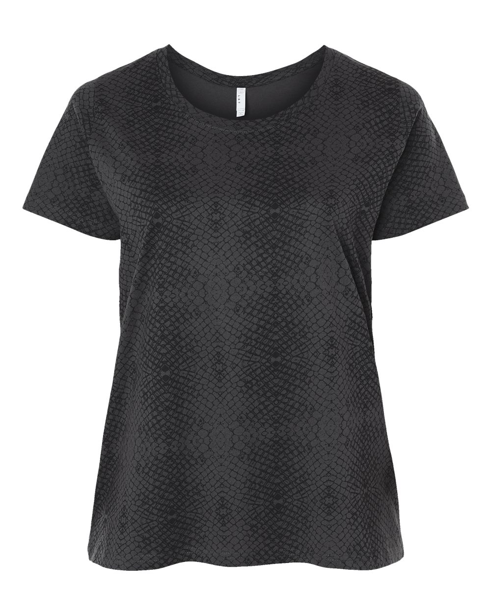 Women's Curvy Collection Fine Jersey Tee - 3816 35