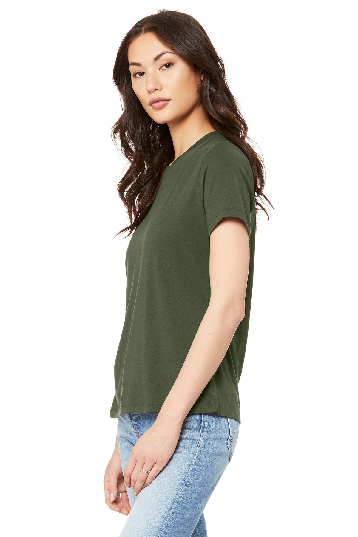 BELLA+CANVAS Women's Relaxed Jersey Short Sleeve Tee. BC6400 115