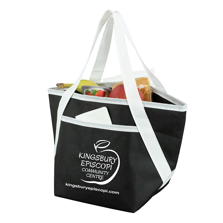 "THE HORIZON" Zipper Cooler Tote 6-Pack Size 53