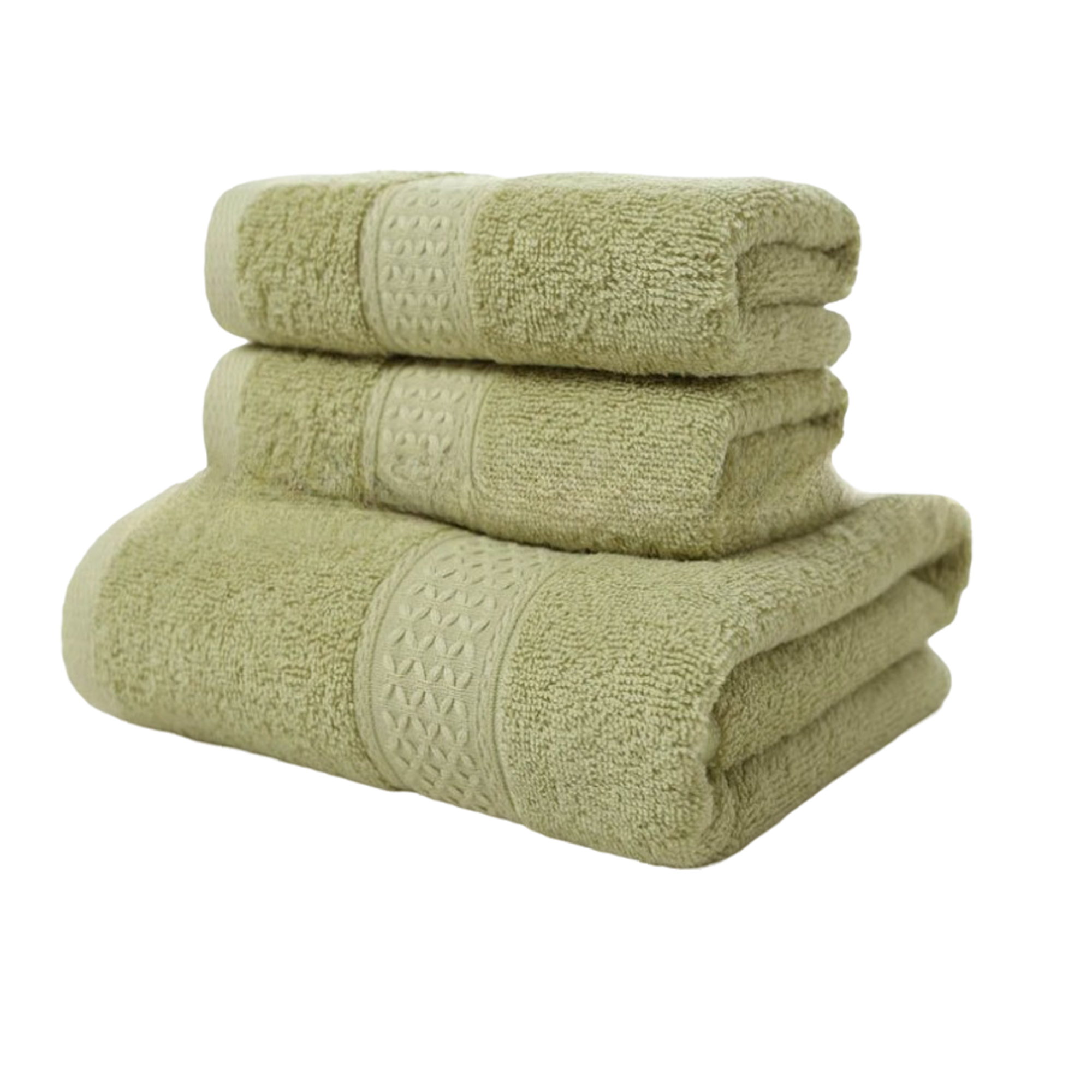 3-Piece Luxury Bath Towel Set 8