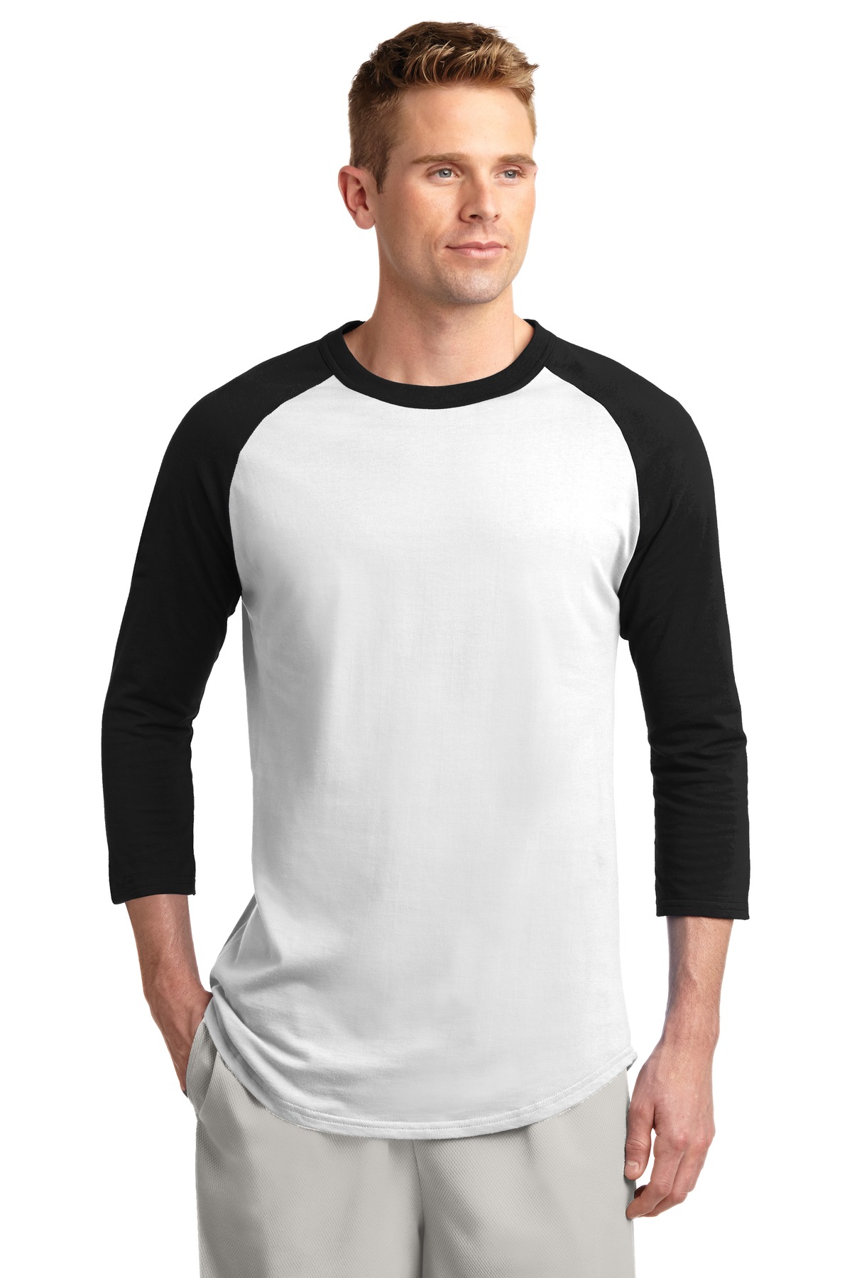 Sport-Tek Colorblock Raglan Jersey. T200 23