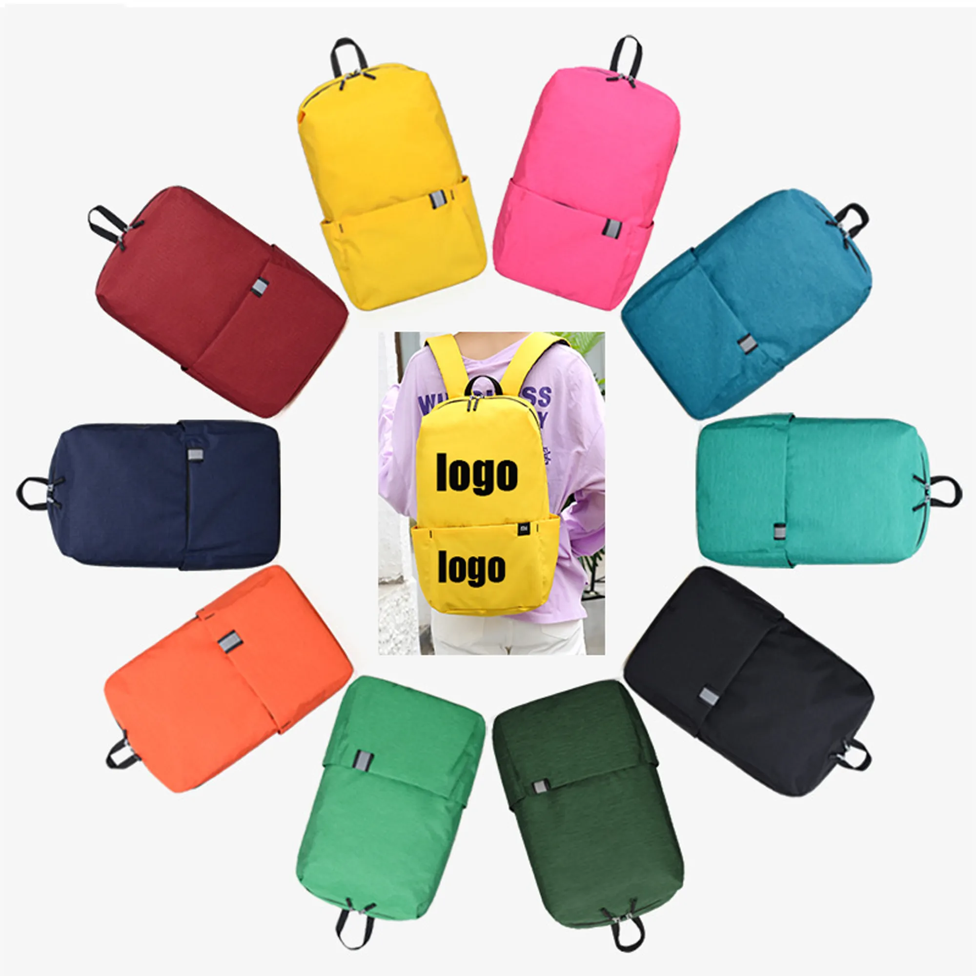 School Computer Travel Bag Backpack Customization 1