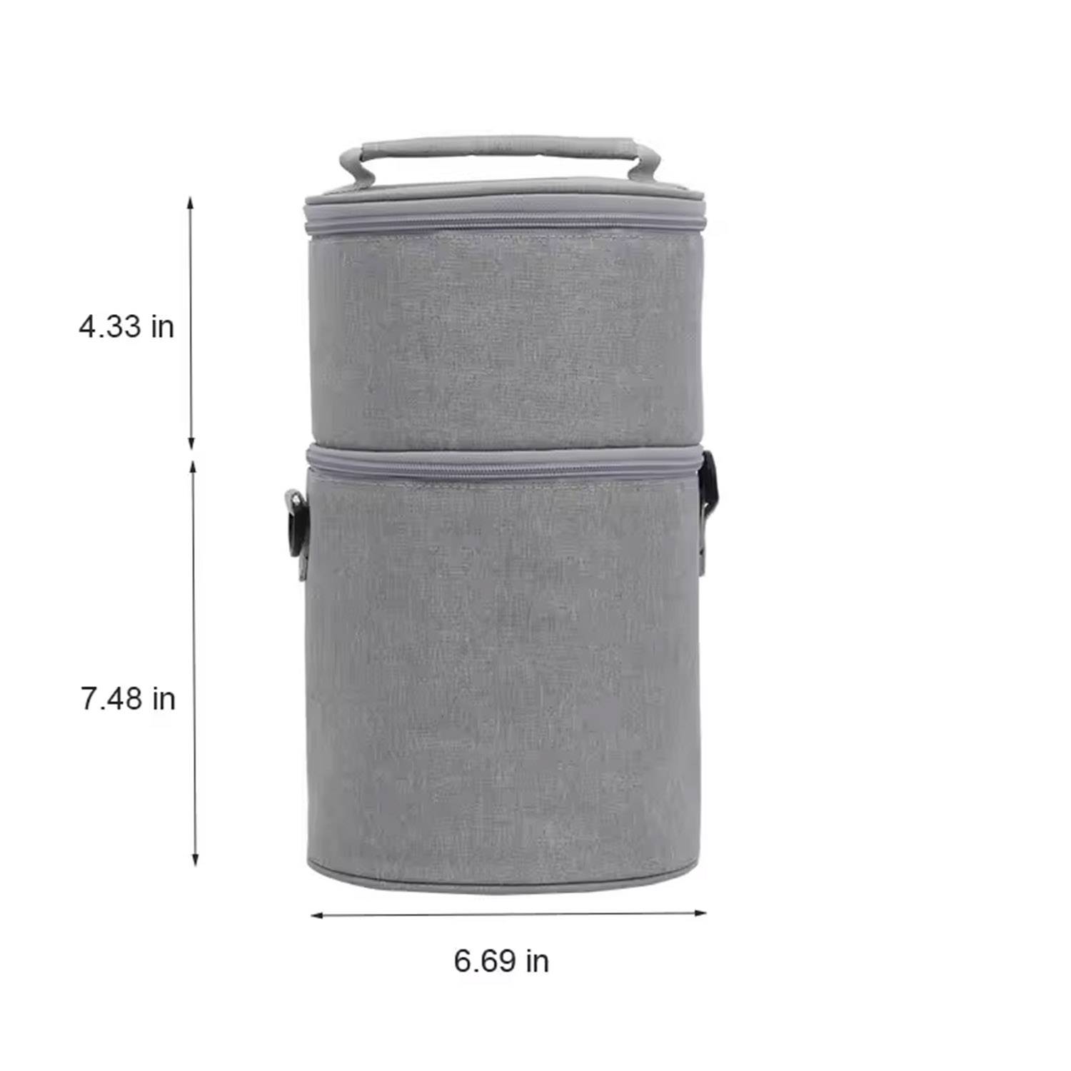 Layered Insulated Lunch Bag Cooler 7
