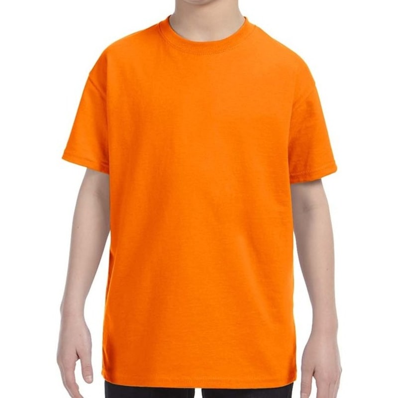 Custom Embroidered Youth Basic Cotton T-Shirts 43