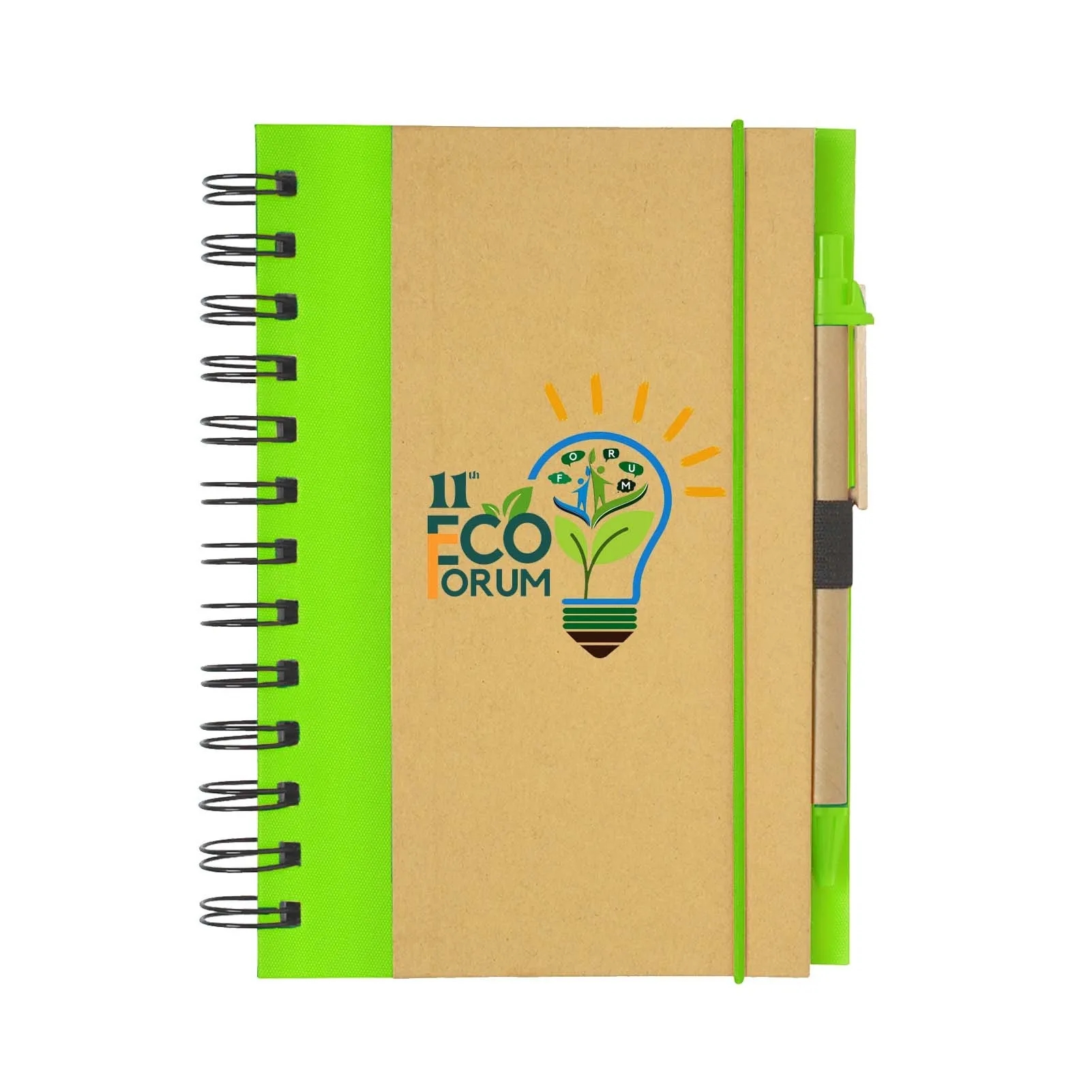 Jornikolor Eco-Inspired Hardcover Notebook & Pen 7
